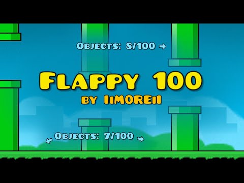 I made Flappy bird with only 100 objects | Geometry Dash 2.111