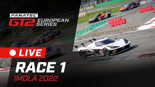 LIVE | Race 1 | Imola | Fanatec GT2  European Series 2022 screenshot 5