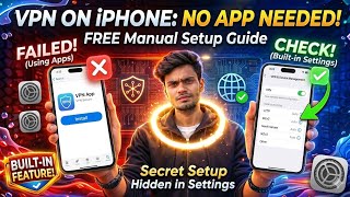 Celebrity How to Setup VPN on iPhone Without Any App | Free VPN Settings iPhone Wealth