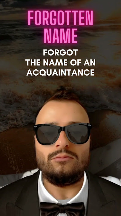 Forgotten Name
