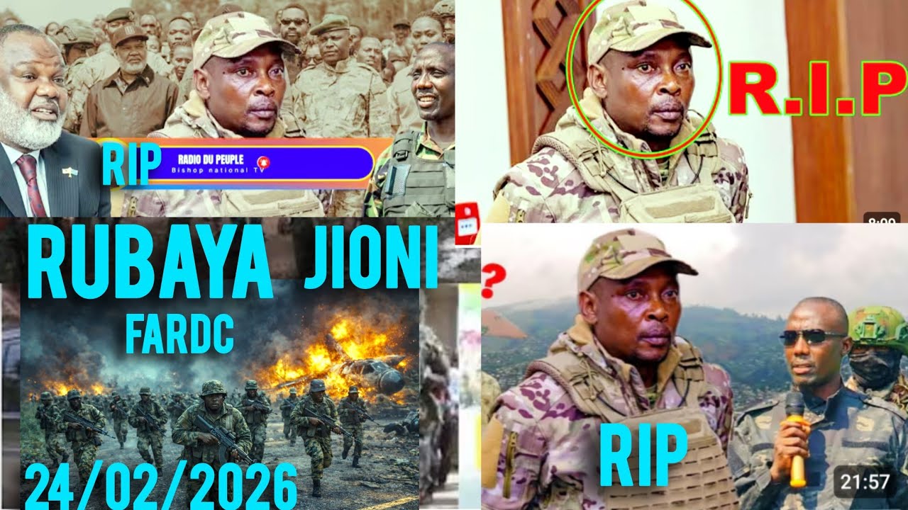 24/02/2026  WILLY NGOMA  wa M23 Amefariki Rubaya? Ukweli Huu Hapa tazama video 🇨🇩😭