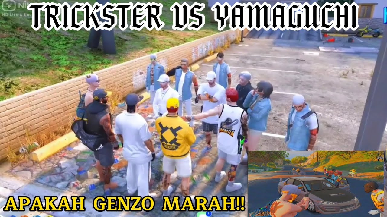 ||TRICKSTER VS YAMAGUCHI||APAKAH BISNIS ANTARA YAMA DAN TR PUTUS??? - GTA V ROLEPLAY