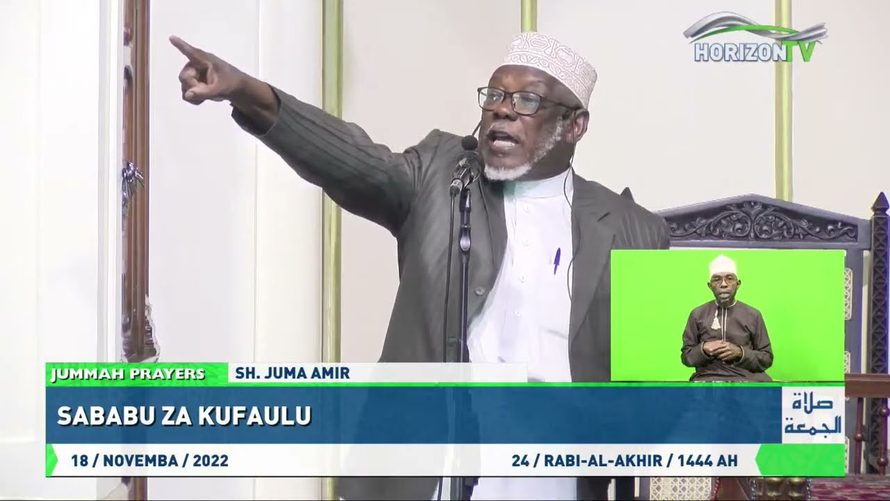 🔴 Sababu Za Kufaulu | Sheikh Juma Amir |  ᐅ Khutbah Ya Ijumaa | Msikiti Wa Jamia Nairobi