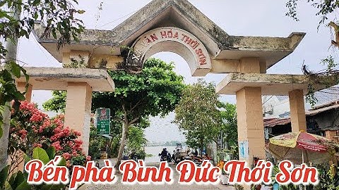 Kỉ niệm bến phà Bình Đức Thới Sơn / cù lao Thới Sơn / chợ Bình Đức / Tiền Giang