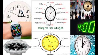 علم ابنك مهارات  كيفية التعامل مع الوقت ( الساعة ) Telling time من خلال مجموعة من العروض التفاعلية )