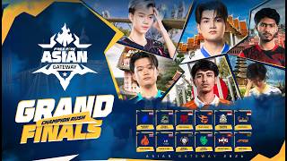 [🔴LIVE]  Grand FInals - Champion Rush | FF Asian Gateway | Liquid Esports