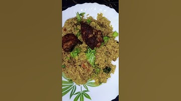 റേഷൻ അരി കൊണ്ട് ഒരു അടിപൊളി Chicken Rice🤗 നല്ല ആവി പറക്കുന്നഒരു dinner😍#dinner #nishasfoodandtravel