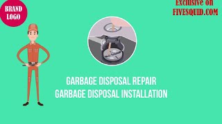 plumber or plumbing service 2d animated promo video