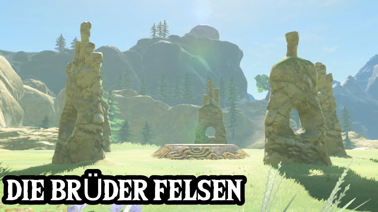 Zelda Breath Of The Wild Schrein Quest ZELDA: BREATH OF THE WILD - Schrein-Quest - Die Brüder-Felsen / Uuta-Do