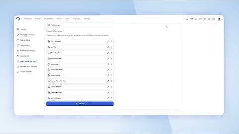 User Profile Setup (Admin) | Define Custom Fields for Your Organization