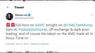 CNBC -AMC Melissa Lee tweet