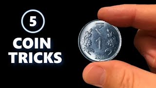 4 best coin magic tricks tutorial || #BikashMagicTrick