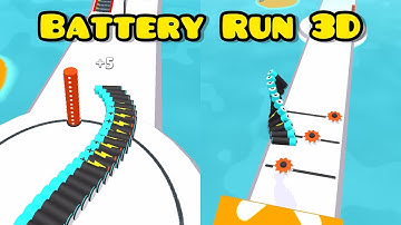 ✅Battery Run 3D. All Levels TOP Gameplay iOS Android Mobile Games Walkthrough New Update Max Level