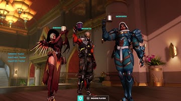 Overwatch (PS4) 3v3 Competitive Elimination #2 feat. Migue0720 & GHM2003