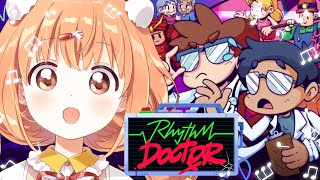 𓊆 Rhythm Doctor 𓊇 リズムで患者さんを救っちゃう音ゲー！！ 𓊆 雲母たまこ/にじさんじ 𓊇