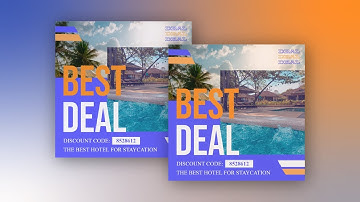 Design Instagram Post for Hotel Staycation Promotion using Visual Paradigm InfoART