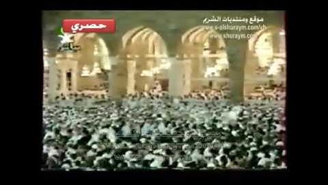 تلاوة من سور الطور والنجم والقمر تراويح ليلة 24 رمضان 1414هـ الشيخ سعود الشريم