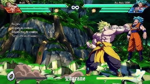 DBFZ - Broly Command Throw Corner Combo 5.2k