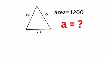 geometry problem | can you solve the triangle problem