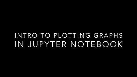 Introduction to Plotting Graphs in Jupyter Notebook