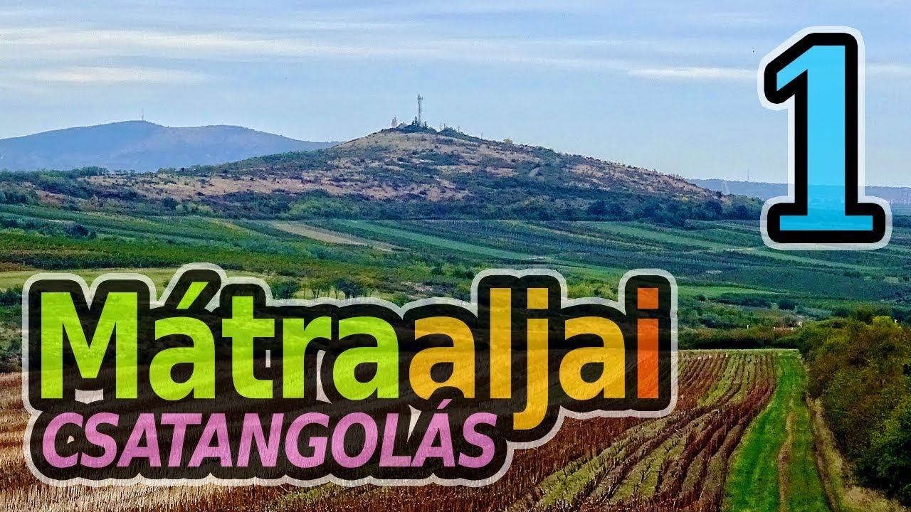 Csatangolás a Mátraalján kerékpárral - 1. rész - 2017 október 5.