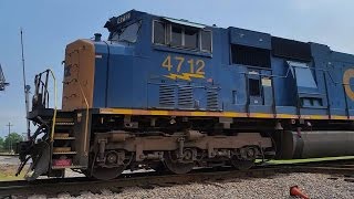 {4712} CSX Q400-26 Rerouted Train Out Of Waycross, GA Heads North On The A-Line! 04/27/17