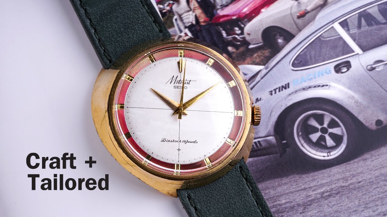 Vintage Seiko Motorist Ref. J14108E - YouTube