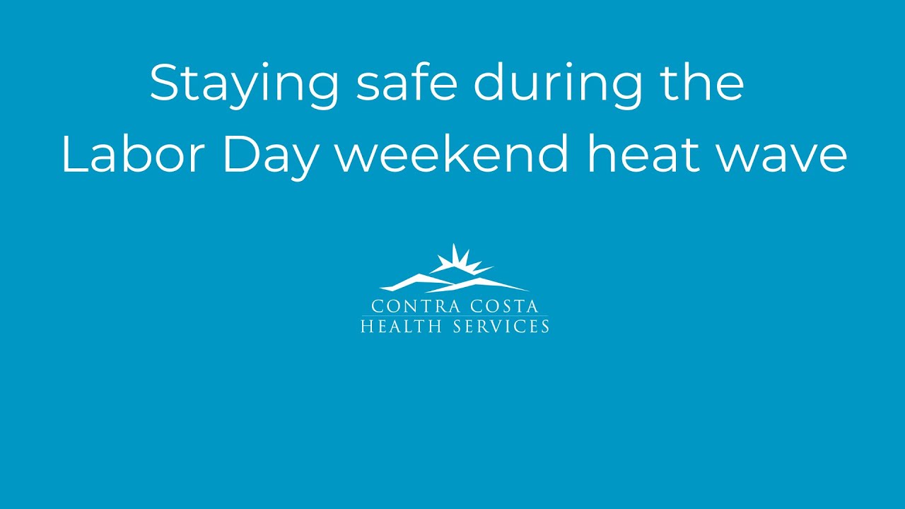 Press Conference: Health Safety During Labor Day Heat Wave - YouTube