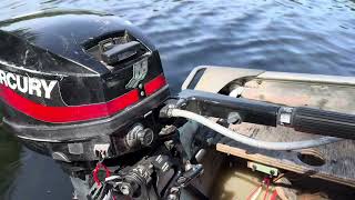 Review of a 2003 Mercury 9.9 2 Stroke Outboard 