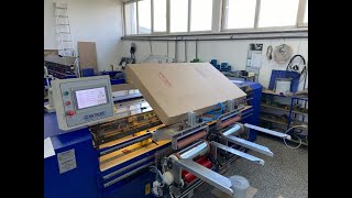 BOXMAKER, ESB-2800, with two printing units