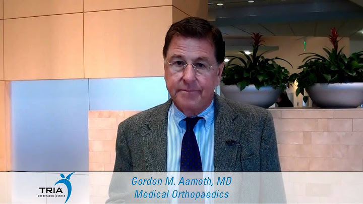 Gordon Aamoth, MD - TRIA Orthopaedic Center