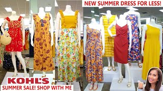 KOHL'S SHOP WITH ME ️ ~DESIGNER summer #dresses #sale #shopwithme #shopping