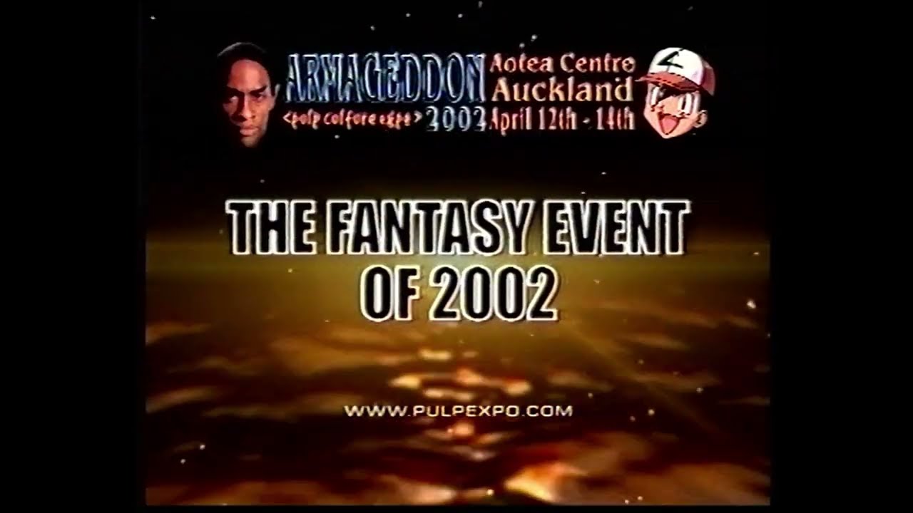 Armageddon Expo (2002) 30" Promo TV Commercial