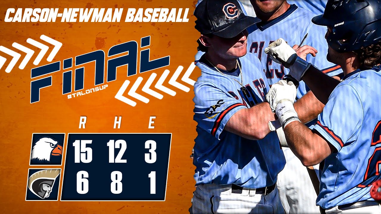 Carson-Newman Baseball Rewind 2024: C-N 15, Anderson 6 Full Broadcast Replay 4-6-24