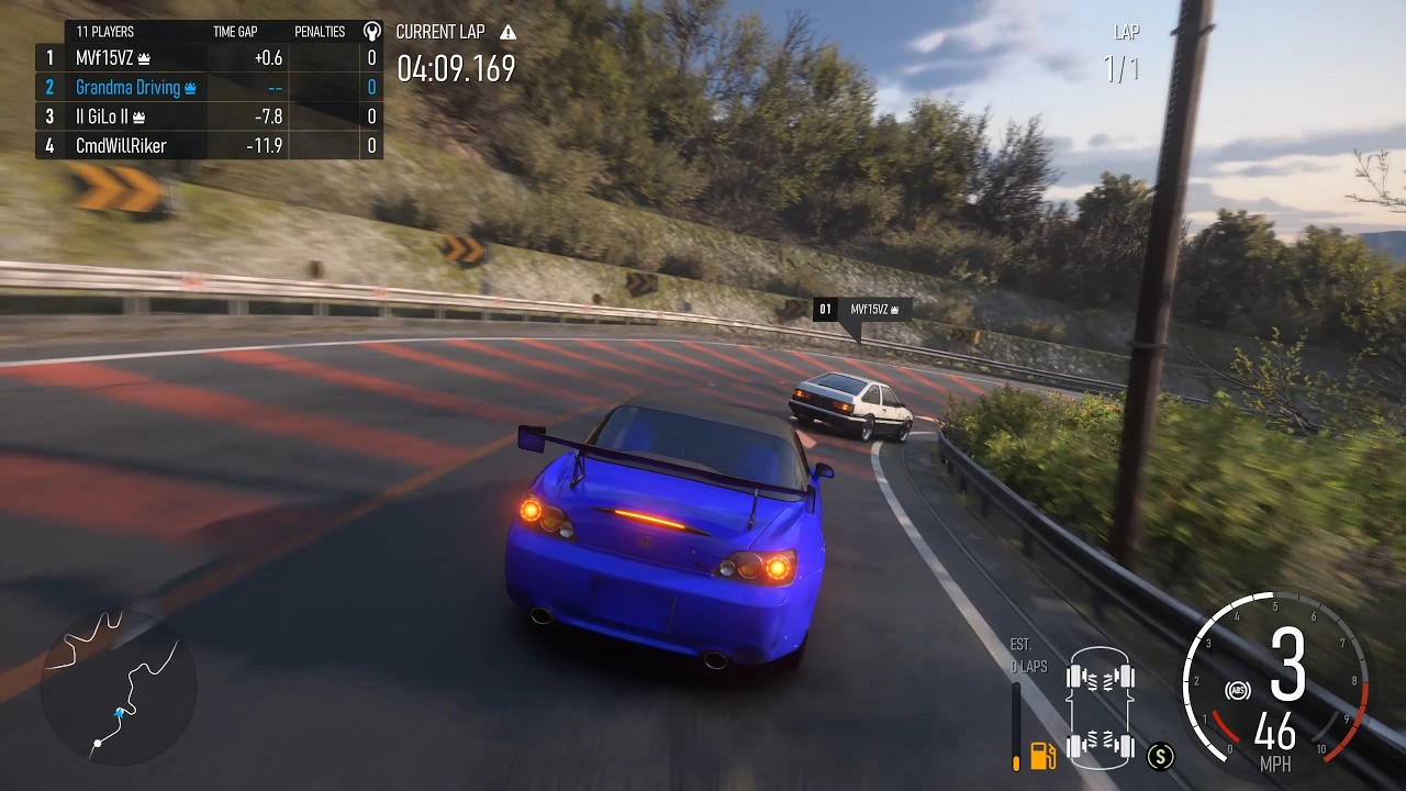 Honda S2000 Revving To 9000RPM Redzone in Fujimi Kaido (Forza