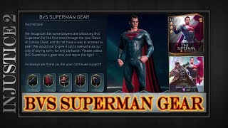 Injustice 2 Mobile | HOW TO GET BvS SUPERMAN GEAR | Dawn of Justice Chest | screenshot 5