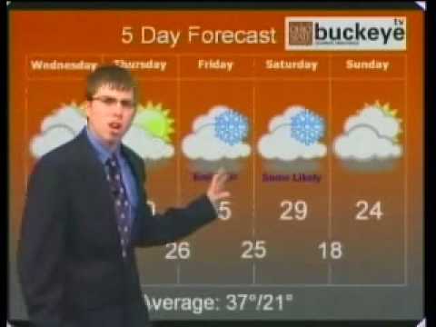 Bradley Harvey Weather Reports at Buckeye TV