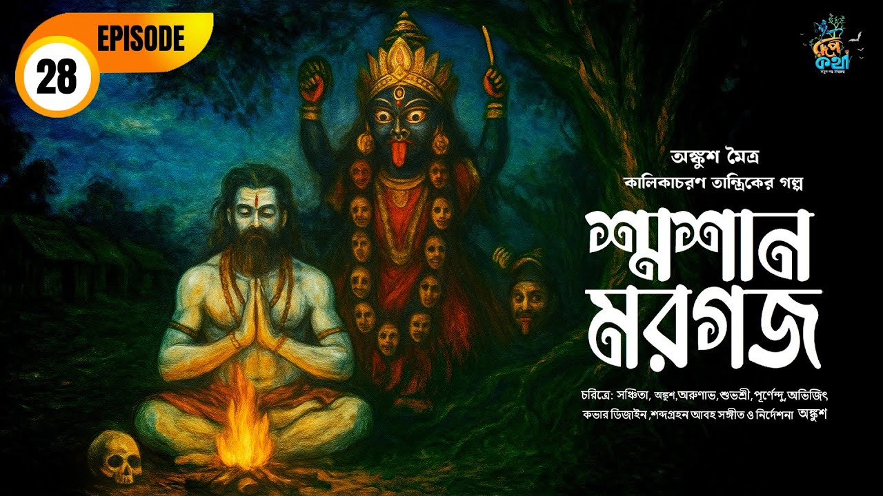Shmashan Morgaj |Ankush Maitra| Kalikacharan Tantrik EP28 | শ্মশান মরগজ | কালিকাচরণ | Roopkatha
