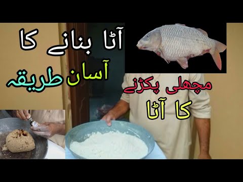 How to make hook bite  Atta Bananey ka Tarika  Best bite  Sheikh Basit fishing
