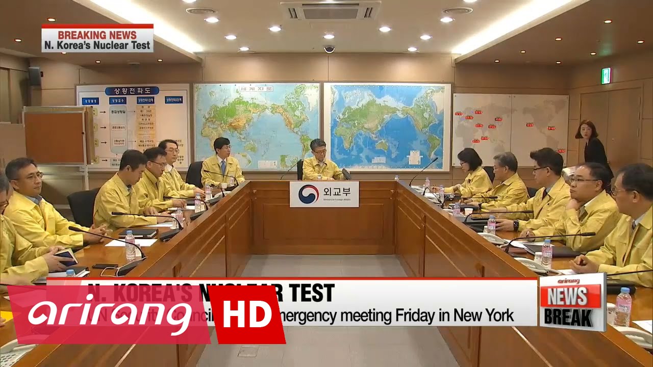 UN Security Council to hold emergency meeting on N. Korea's nuclear ...