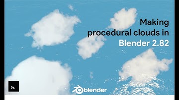 Create procedural clouds in Blender 2.82 using Eevee