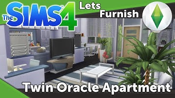 The Sims 4 Lets Furnish and Apartment: Twin Oracle Apartments [YouBuild]