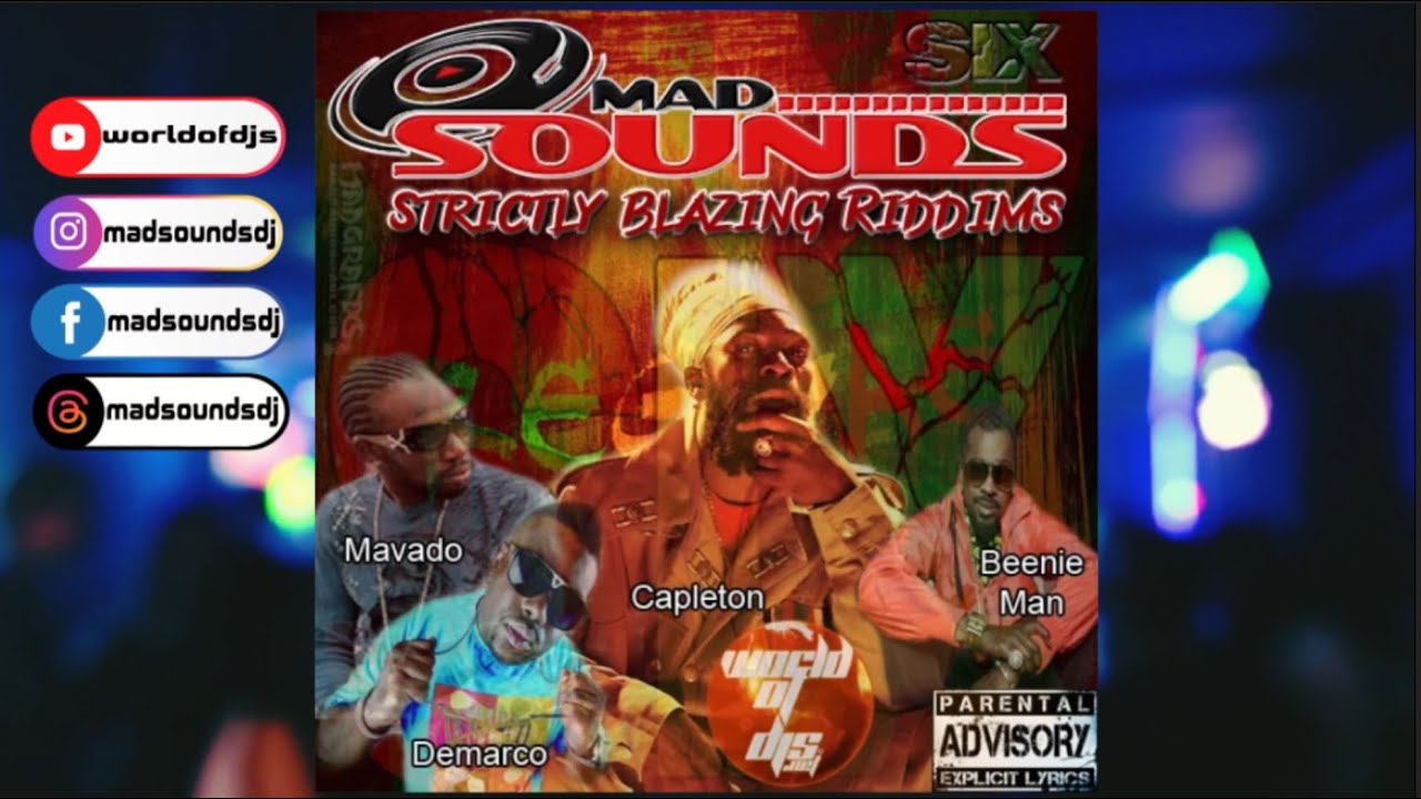 MadSounds Strictly Blazing Riddims Vol. 6 #reggae #dancehall #reggaemix ...