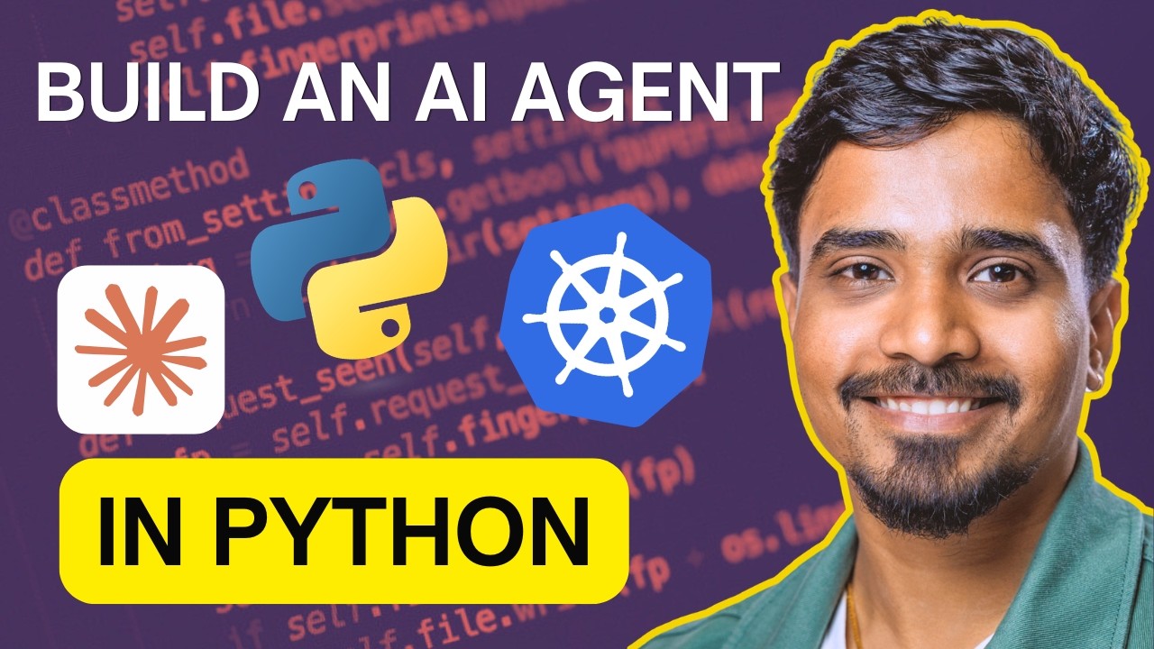 Build an AI Agent From Scratch in Python - Tutorial for Beginners - YouTube