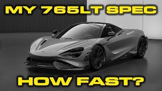 Its not grey!; i go over the spec of my mclaren 765lt, production date
and thoughts in how fast think it will be. gear we use:
https://goo.gl/4aczks fol...