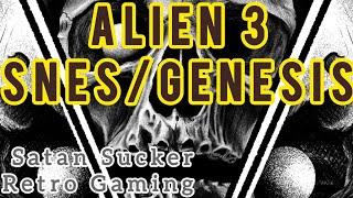 Alien 3 SNES vs Genesis