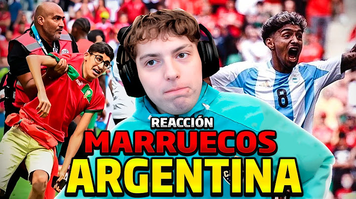 DAVOO XENEIZE REACCIONA Y OPINA DE ARGENTINA 1 MARRUECOS 2 - JUEGOS OLÍMPICOS 2024 (ESCÁNDALO)