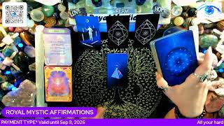 MYSTIC AFFIRMATIONS TUE AUG 25 2026 TRUST THE UNIVERSE TO REMOVE THE HEAVINESS & ALIGN GOOD FORTUNE