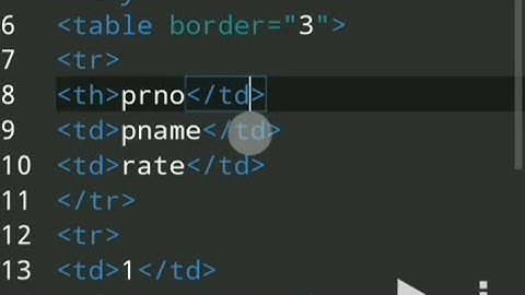 Table tag in HTML | How to create Table in HTML using Android Mobile on anWriter App | Html table
