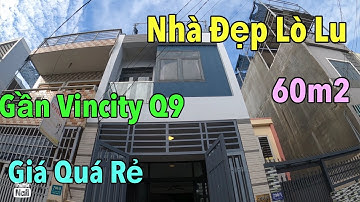 Bán Nhà Lò Lu Quận 9 I 60m2 Sát Vinhomes Grand Park & Giá Quá Rẻ